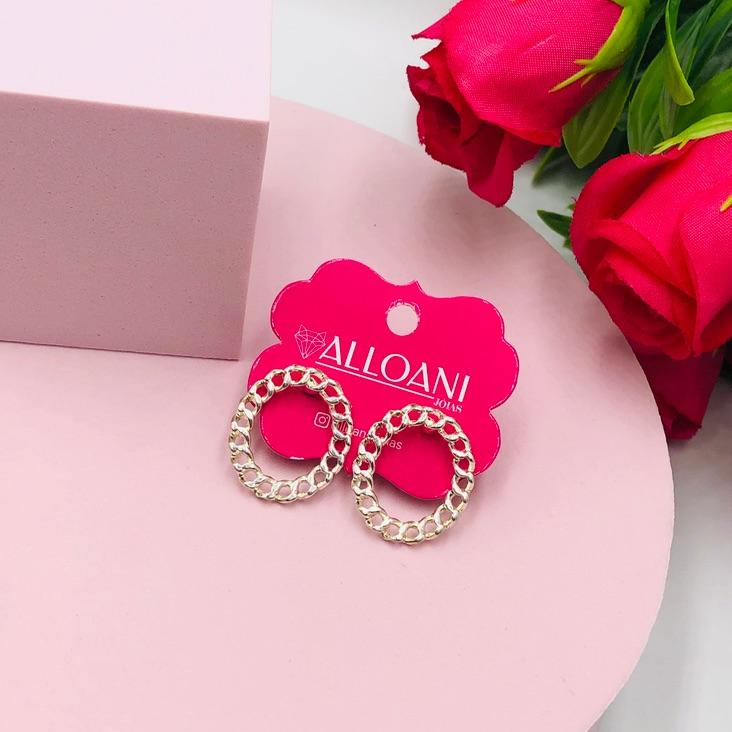 Brinco Redondo Trabalhado