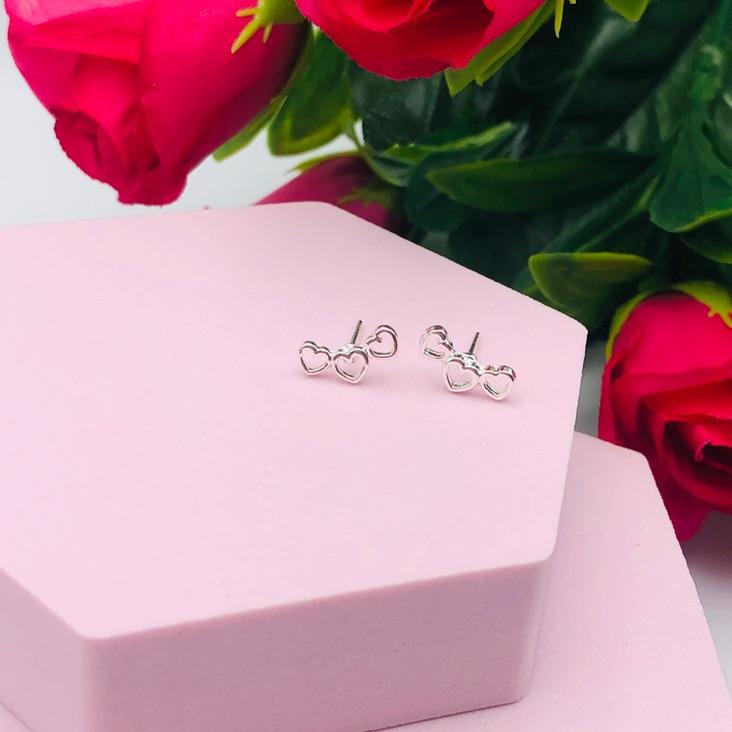 Brinco Três Corações