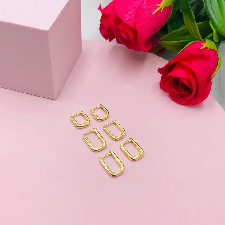 Brinco Trio de Argolinhas