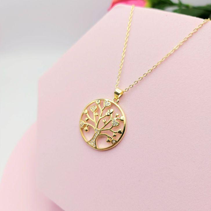 Colar Árvore da Vida Cravejado