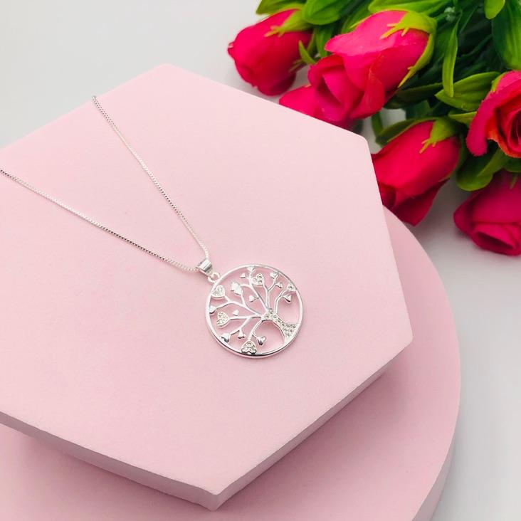 Colar Árvore da Vida Cravejado