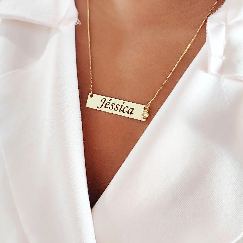 Colar Barra Nome