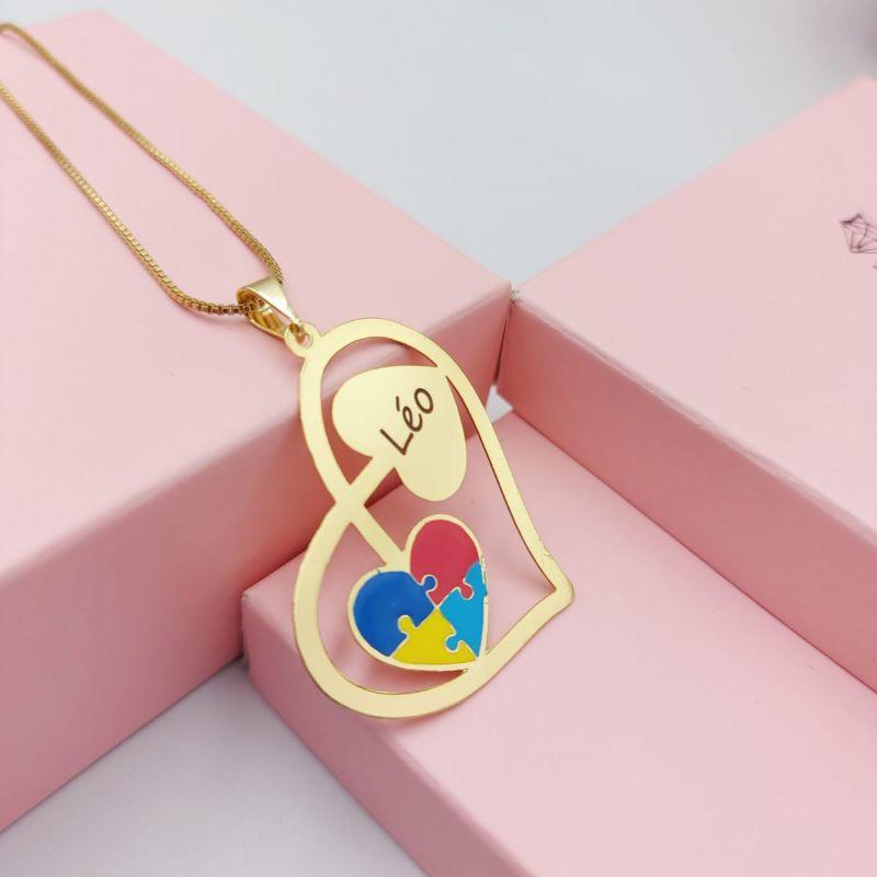 Colar Coleção Autismo Personalizado