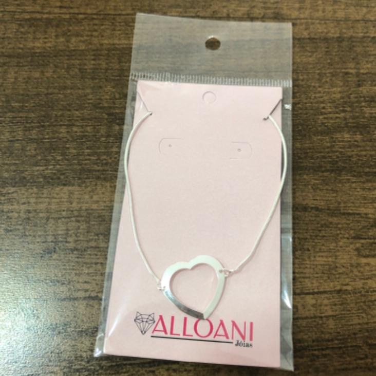 Colar Corrente Veneziana com Coração