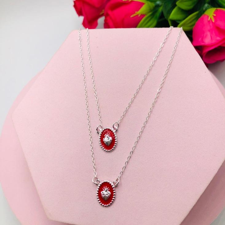 Colar Duplo Inspiração Virgínia