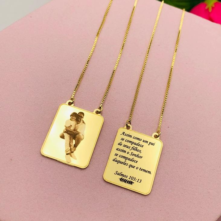 Colar Escapulário Masculino