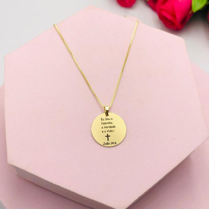 Colar Eu sou o Caminho, a Verdade e a Vida