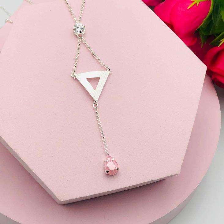 Colar Longo com Zircônias