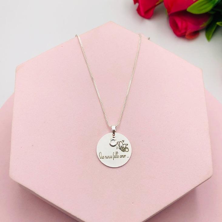 Colar Mandala Que Nunca Falte Amor