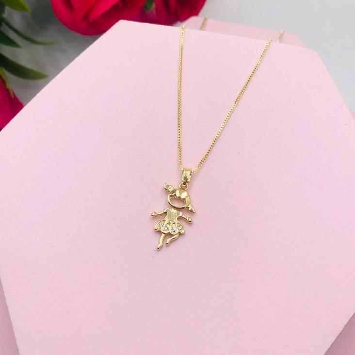 Colar Menina Bailarina