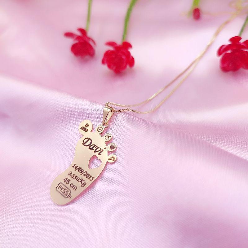 Colar Nascimento Personalizado