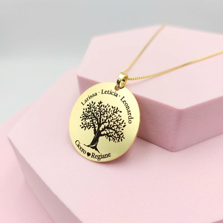Colar Personalizado Árvore da Vida