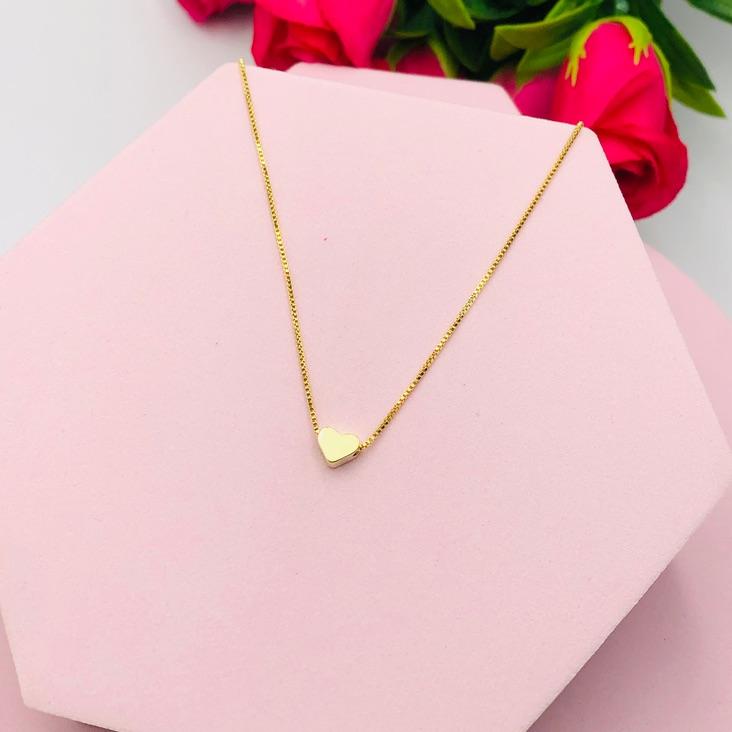 Colar Pingente Coração