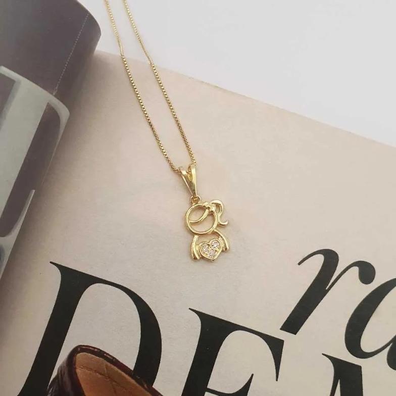 Colar Pingente Menina