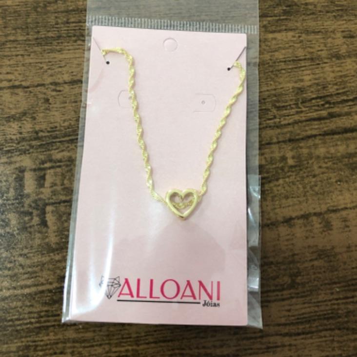 Colar Torcidinha com Coração