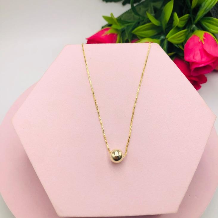 Colar Veneziana Bolinha