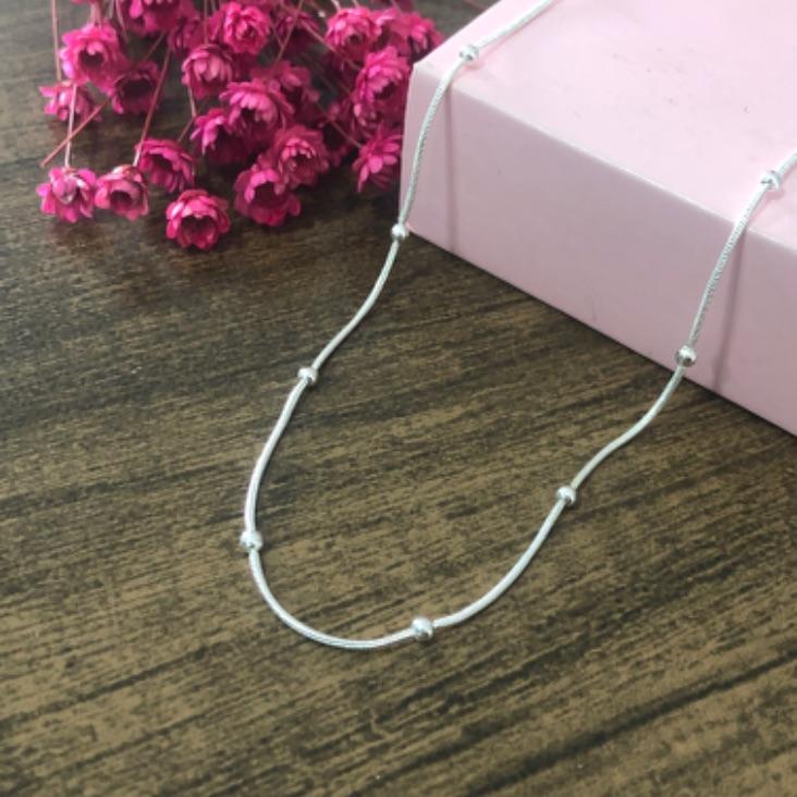 Colar Veneziana com Bolinhas