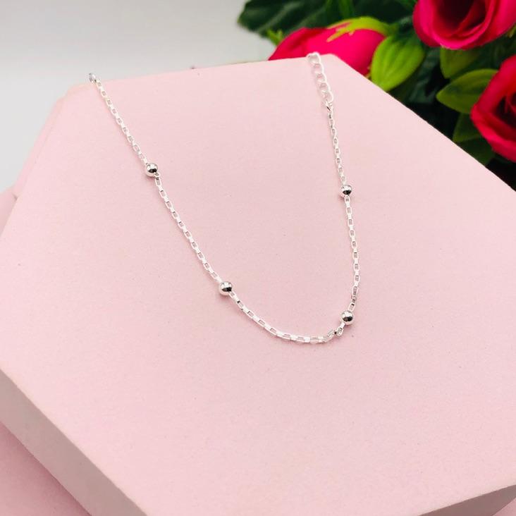 Pulseira Cadeadinho com Bolinha