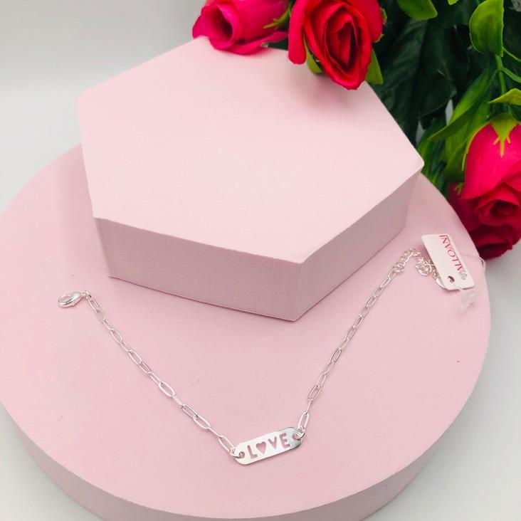 Pulseira  Cartier com Pingente Love