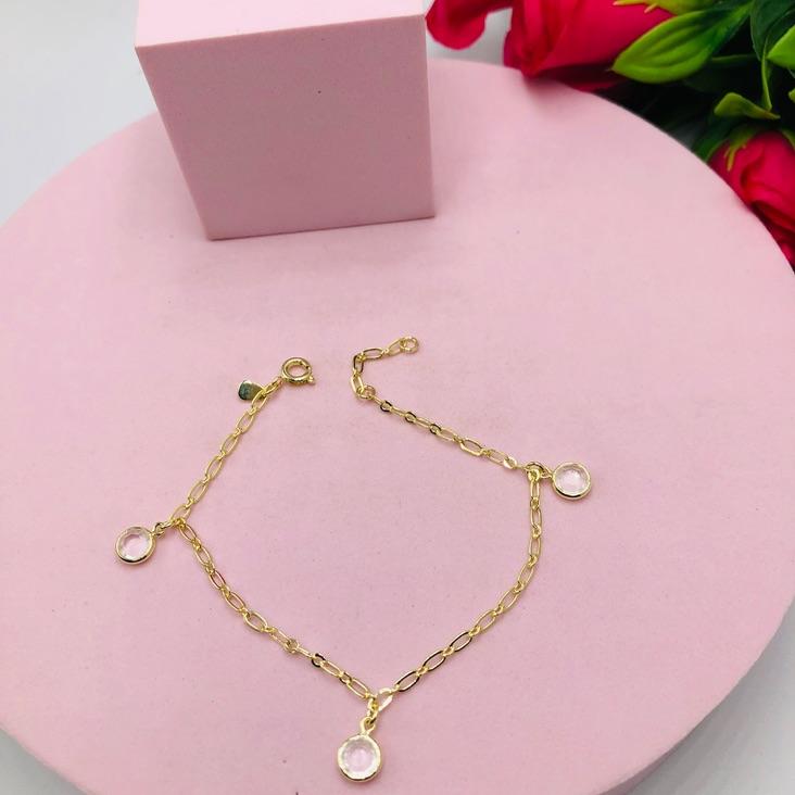 Pulseira Cartier com Pontos de Luz