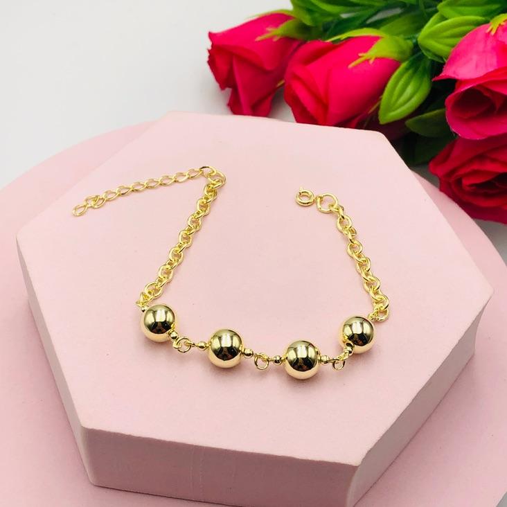 Pulseira com Bolinhas