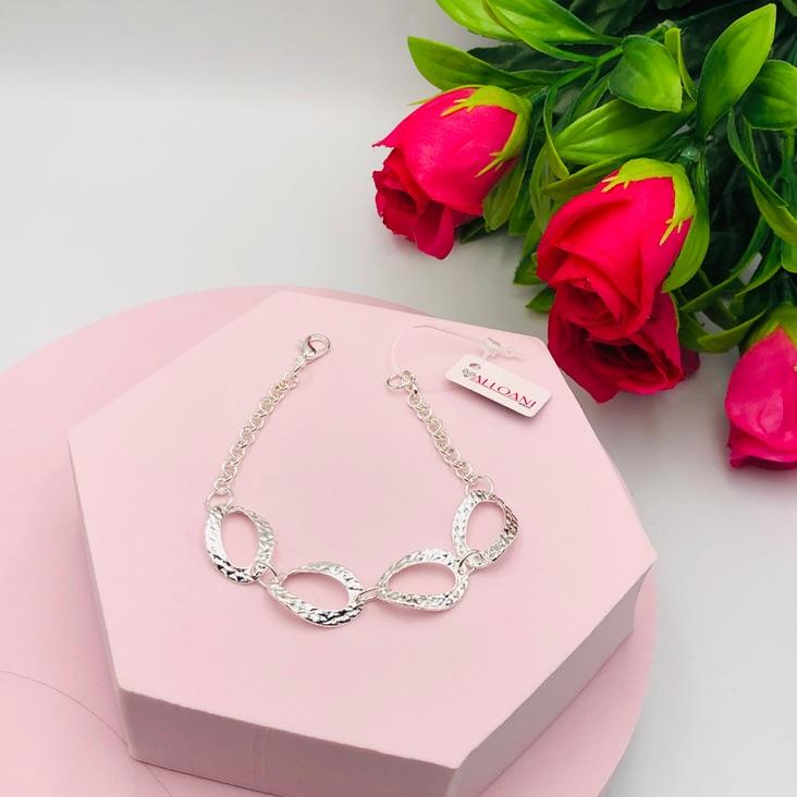 Pulseira com Elos em Círculos