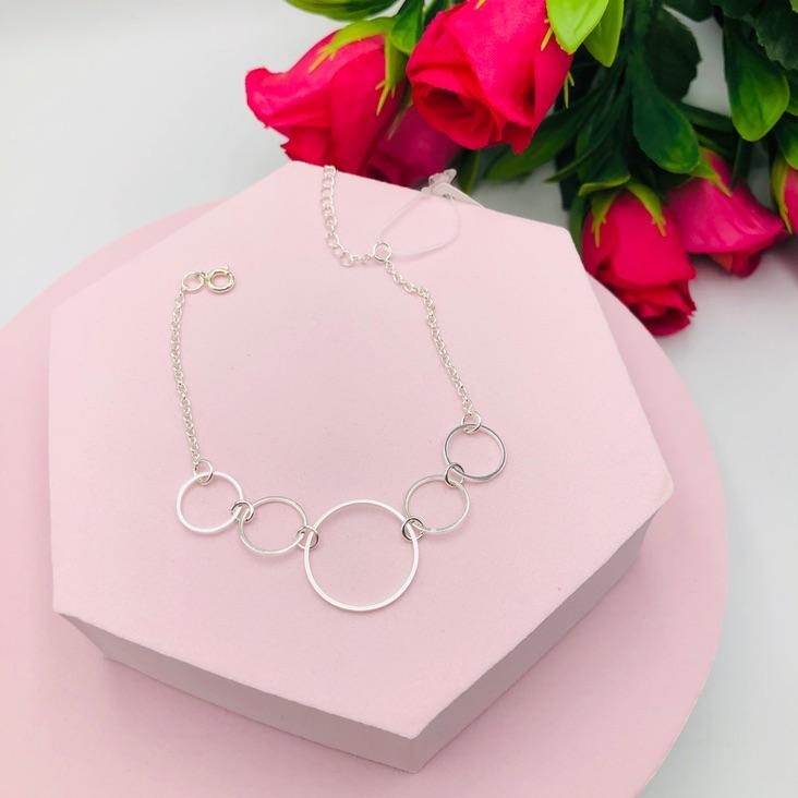 Pulseira com Elos Redondo