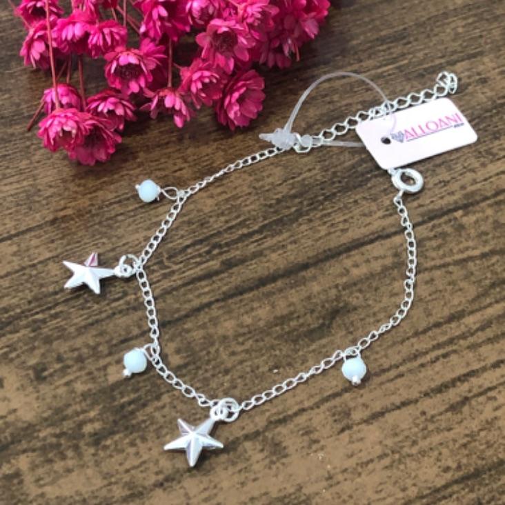 Pulseira com Pingente Estrela
