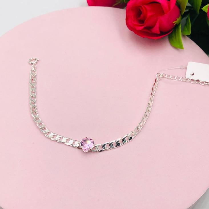 Pulseira Corrente Grumet Com Pingente