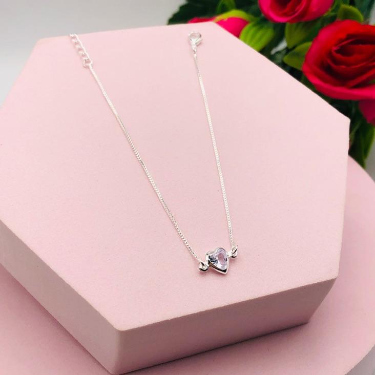 Pulseira Corrente Veneziana Coração