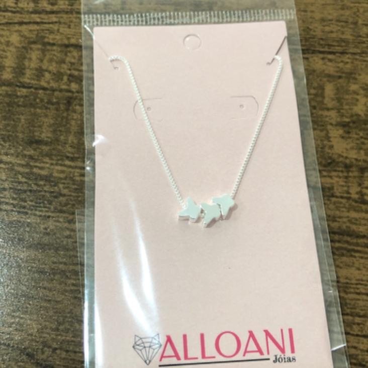 Pulseira Corrente Veneziana Três Borboletas