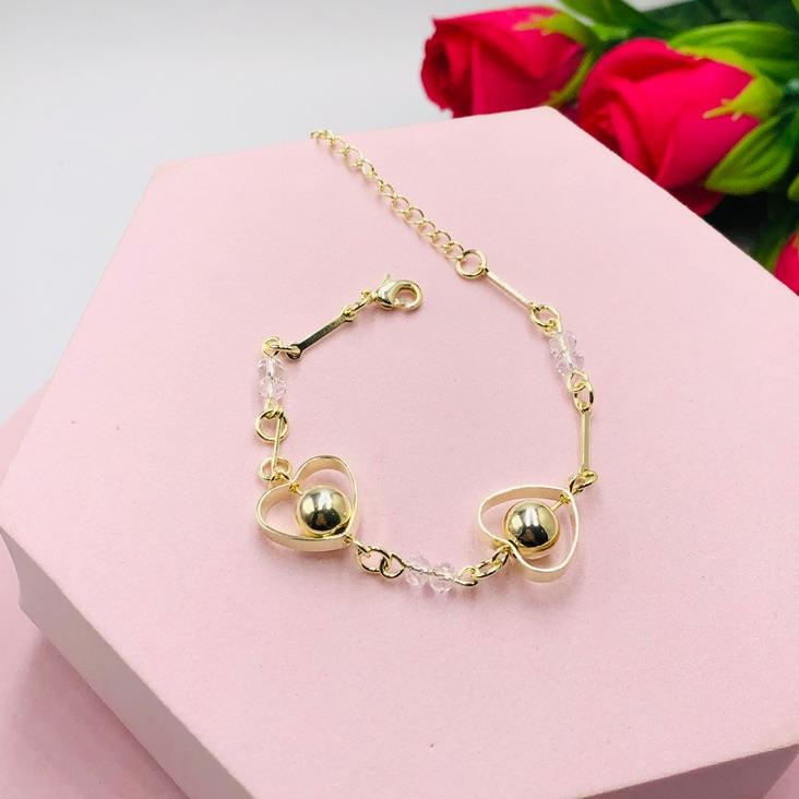 Pulseira de Corações