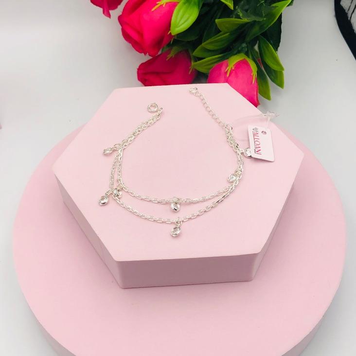 Pulseira Dupla com Ponto de Luz