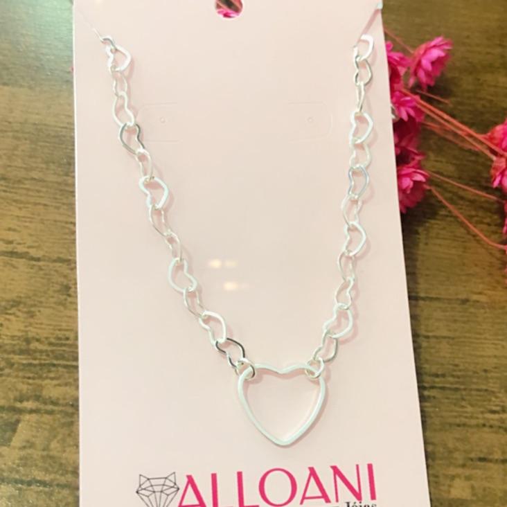 Pulseira elos corações