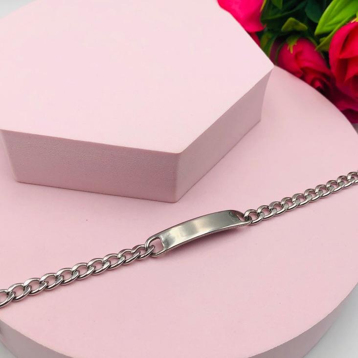 Pulseira Masculina Aço Inox