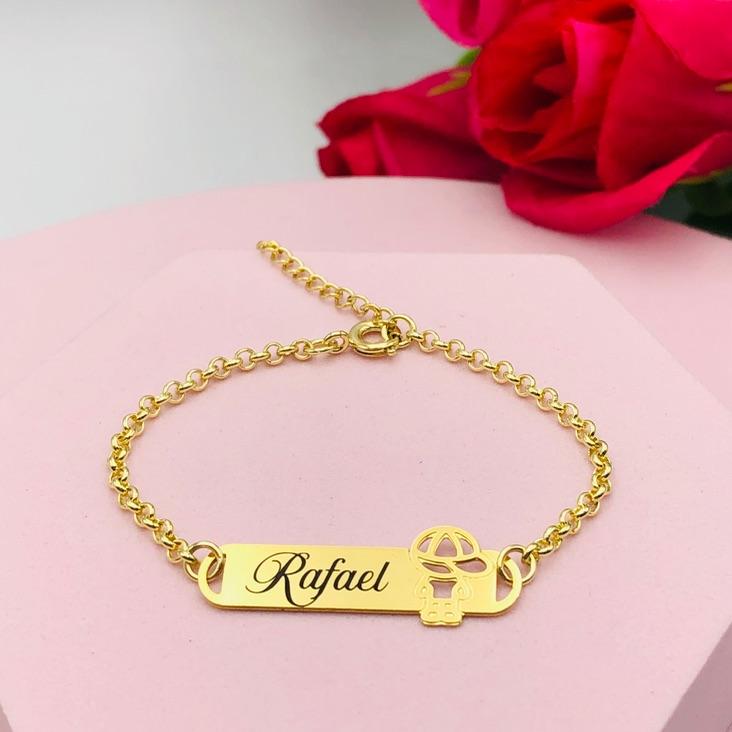 Pulseira Menino Personalizada