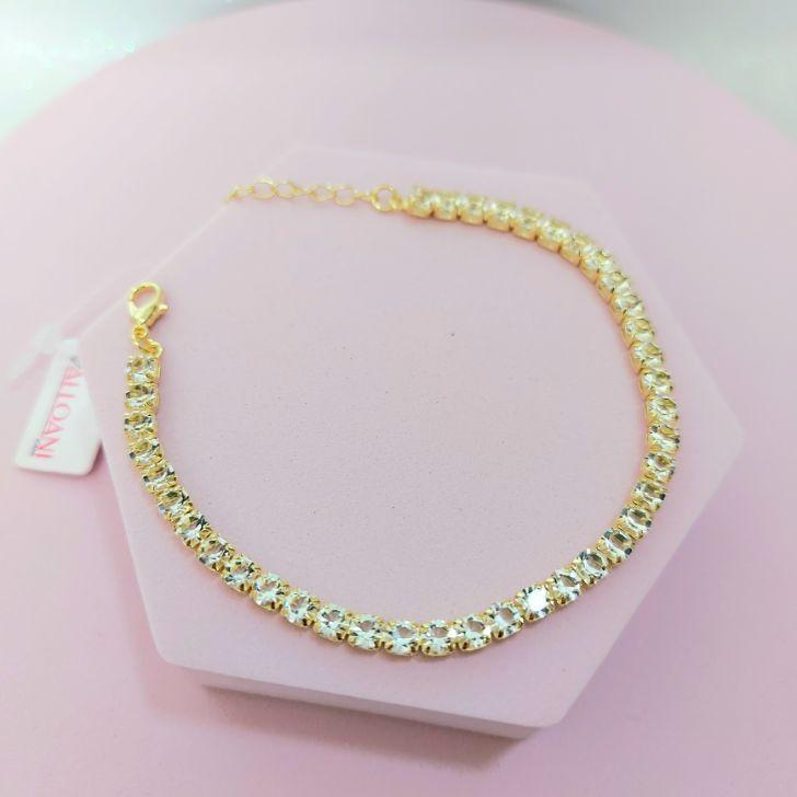 Pulseira Riviera Cristal Grossa