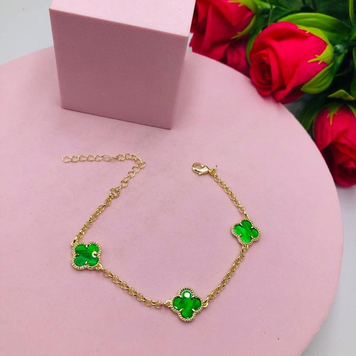 Pulseira Trevo Verde