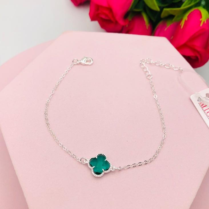Pulseira Trevo Verde P