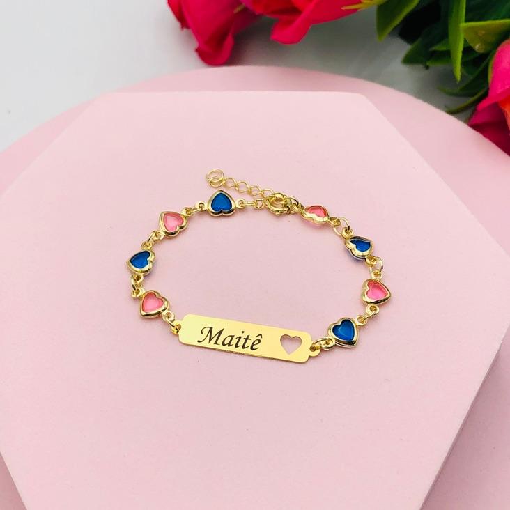 Pusleira Corações Personalizado