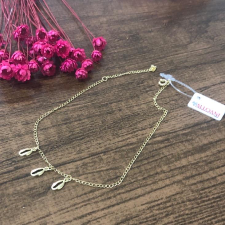 Tornozeleira com Pingentes de Búzios