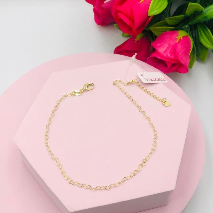 Tornozeleira Elo Corações