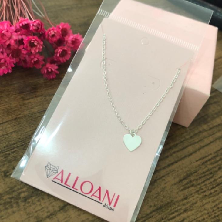 Tornozeleira Pingente Coração