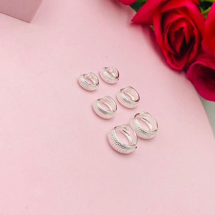 Trio de Brinco Argolinha