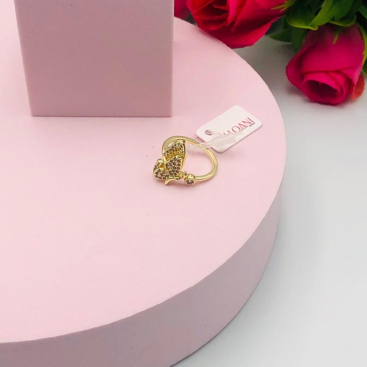 Anel Borboleta Cravejado N 	11