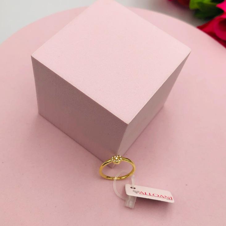 Anel Coração Cravejado N 10