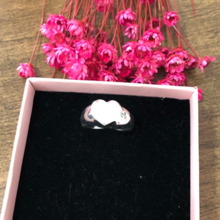 Anel Coração Liso N 	21