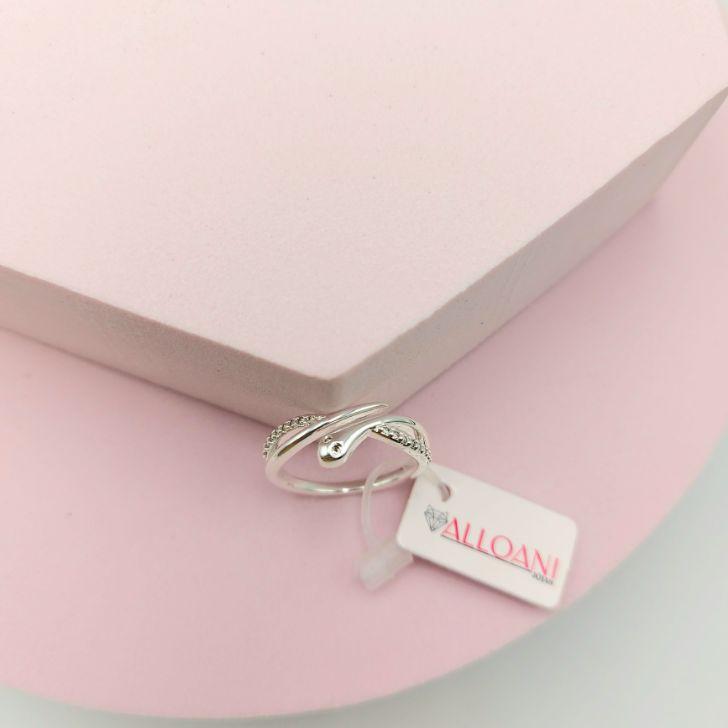 Anel de Cobrança Cravejado N°18