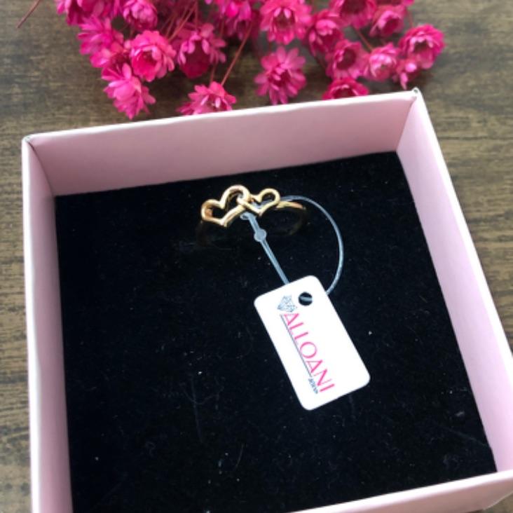 Anel Dois Corações