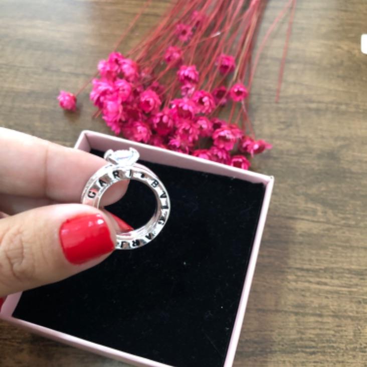 Anel Dois em Um Solitário N 17